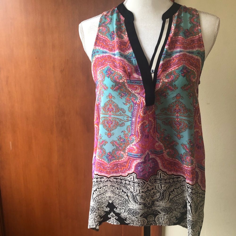 { Anthropologie } Vanessa Virginia Finn silk top